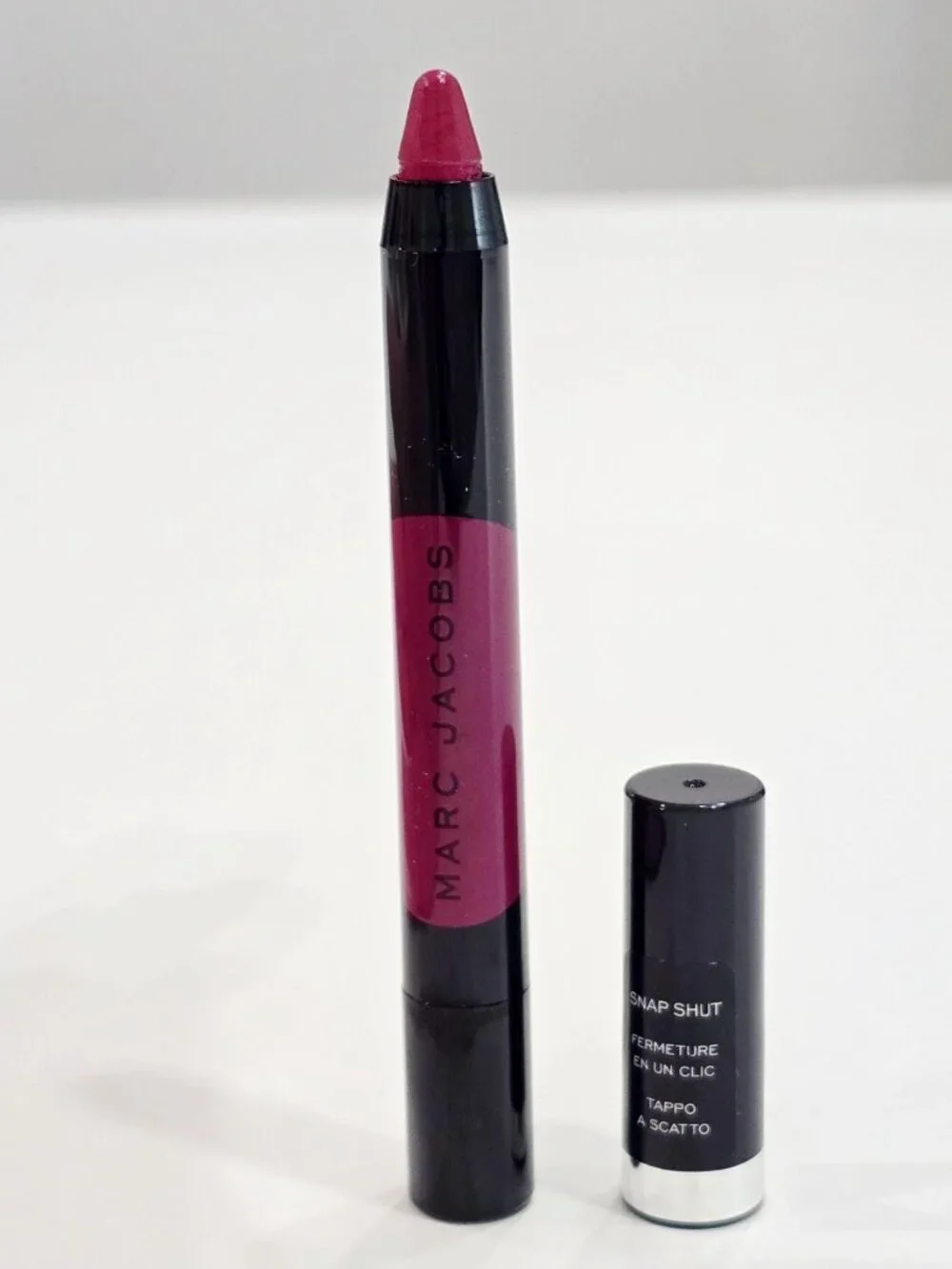 Marc Jacobs ✦ Le Marc Liquid Lip Crayon ✦ Plum N Get It 16H Wear 2g NWT